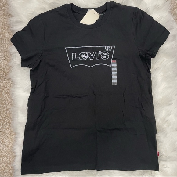 Levi's_ Women's Perfect Graphic Logo T-Shirt - Picture 5 of 5